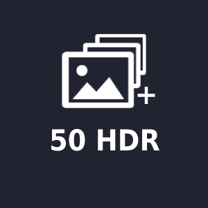 50 HDR +